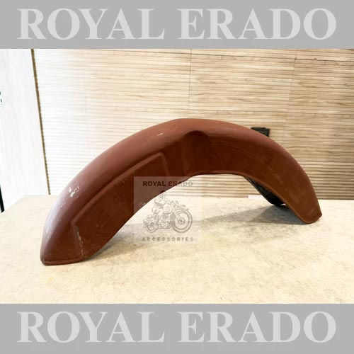 Royal Enfield B1 1973 & Vintage G2 1962 Old Model Bullet 350 Standard  Front Mudguard With Side Number Plate