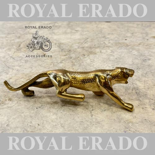 Panther Jaguar For Front Mudguard Monogram Emblem Logo For Royal Enfield Reborn Classic Electra Standard New Battalion Vintage G2 1962 Old Model Bullet 350 Jawa Bobber Perak Splendour