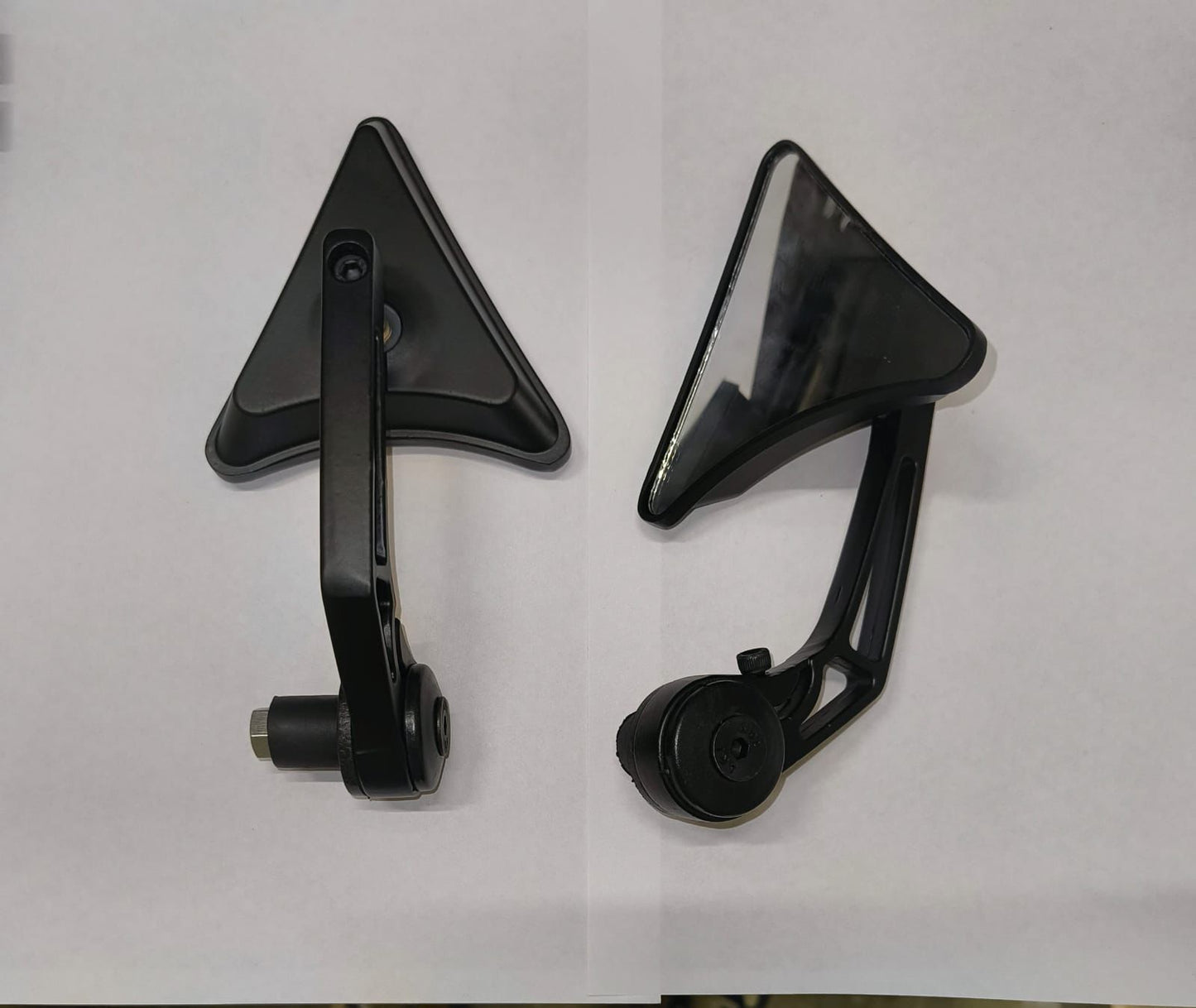 BAR END MIRROR FOR ROYAL ENFIELD HUNTER , REBORN CLASSIC & METEOR & old classic electra & standard  & jawa