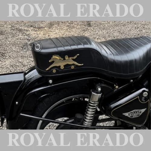 Brass Horse Logo For Royal Enfield Classic Electra Standard Seat Vintage G2 1962 Old Model Bullet 350