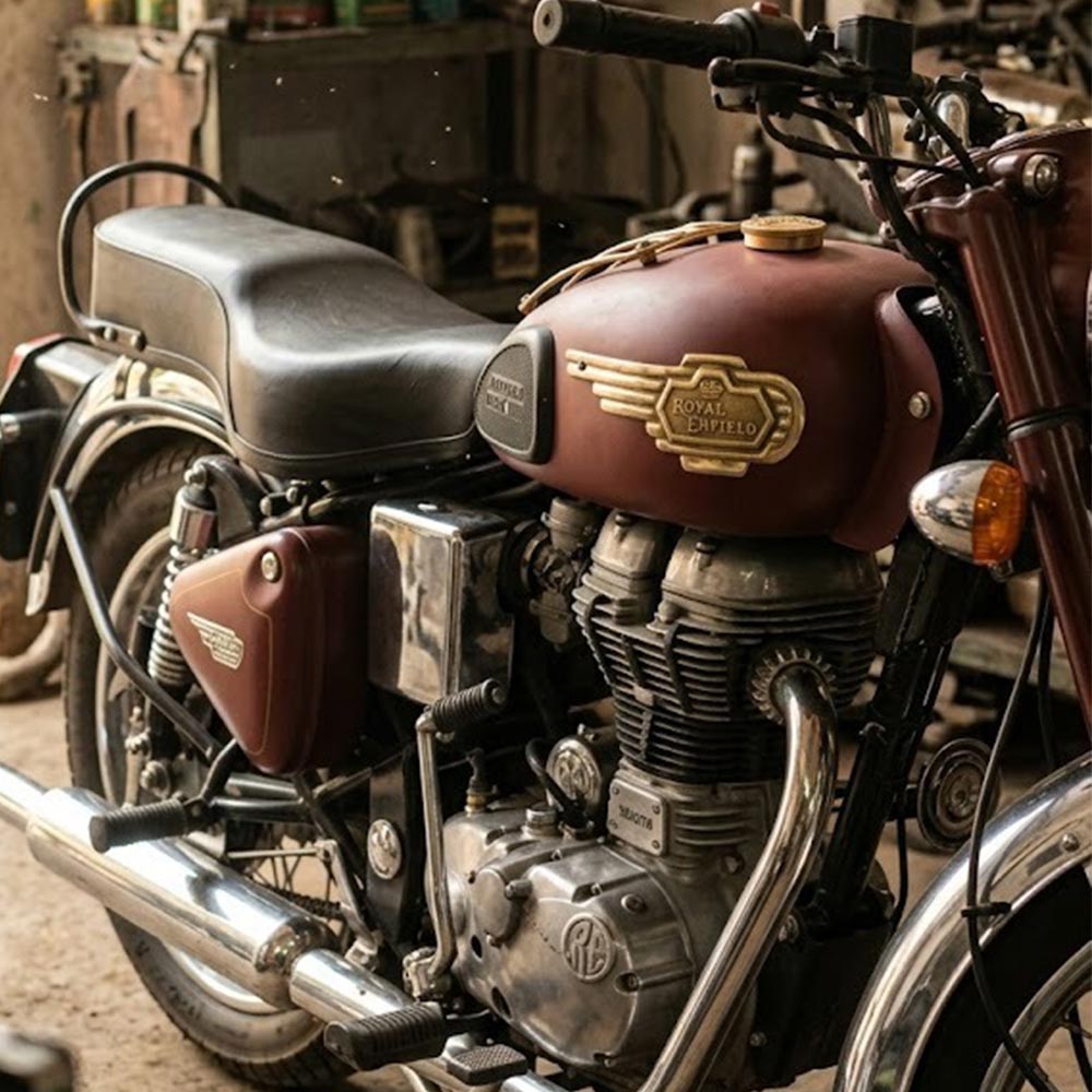 Royal Enfield Old Model Vintage 1962 Old Model Bullet 350 G2 Style Retro Tank For Classic Electra Standard Before 2014 Model