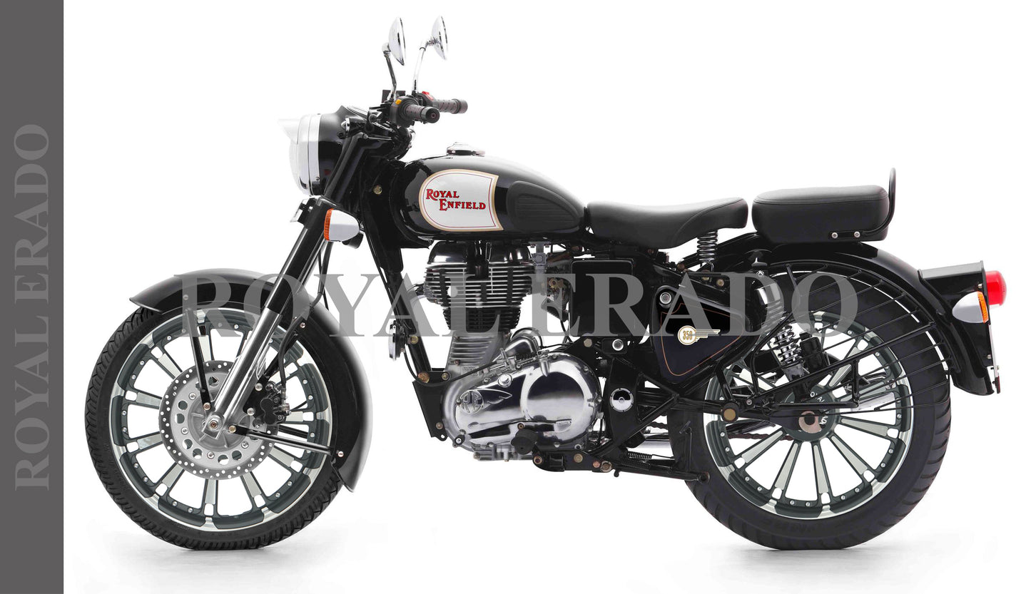 ROYAL ERADO RAJPUTANA 11 SPOKE Alloy Wheel set for classic single disc